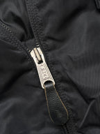 Alpha Industries Embroidered Sleeve MA-1 Padded Flight Bomber Jacket - L