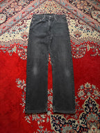 Vintage Levi's 505 Regular Straight FIT Faded Black Jeans - 32