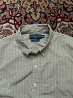 Vintage Ralph Lauren Blake Check Plaid Button Down Shirt - XL