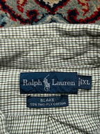 Vintage Ralph Lauren Blake Check Plaid Button Down Shirt - XL