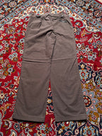 Vintage Iceberg Ice J Brown Cotton Wide FIT Casual PANTS - 32