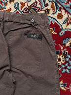 Vintage Iceberg Ice J Brown Cotton Wide FIT Casual PANTS - 32