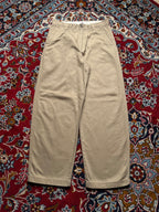 Uniqlo U Christophe Lemaire Khaki Cotton Wide FIT Chino PANTS - 30
