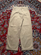 Uniqlo U Christophe Lemaire Khaki Cotton Wide FIT Chino PANTS - 30