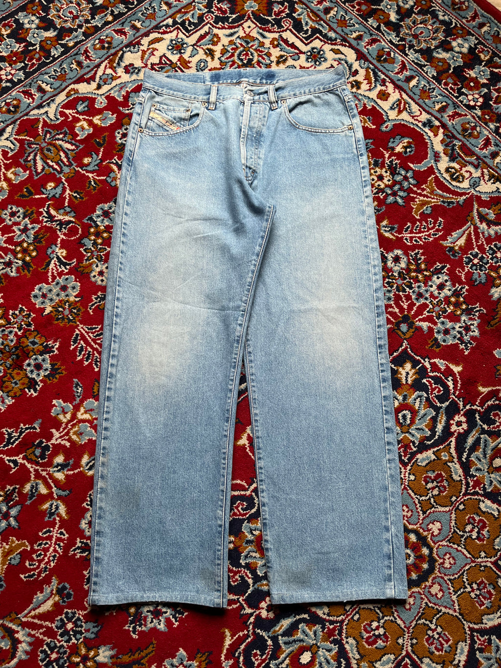 Vintage Diesel Relaxed FIT Light WashED JEANS - 32