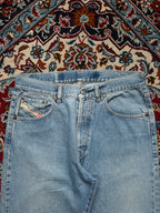 Vintage Diesel Relaxed FIT Light WashED JEANS - 32
