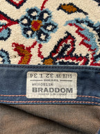 Diesel Industry Braddom Straight Slim FIT Distressed Dark WashED JEANS - 34