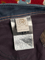 Diesel Industry Braddom Straight Slim FIT Distressed Dark WashED JEANS - 34