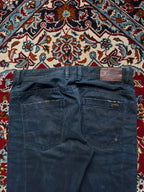 Diesel Industry Braddom Straight Slim FIT Distressed Dark WashED JEANS - 34