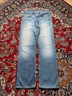 Vintage Levi's 508 Original STRAIGHT FIT Light WashED JEANS - 34