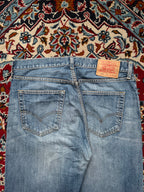 Vintage Levi's 508 Original STRAIGHT FIT Light WashED JEANS - 34