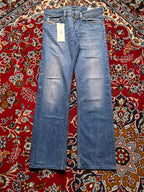 Diesel Viker BLUE WashED Straight FIT JEANS - 32