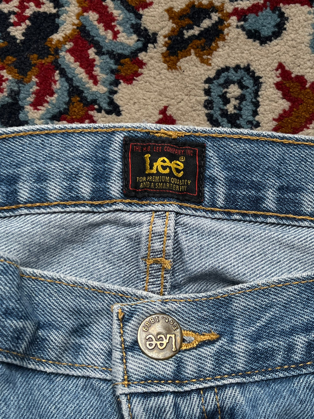 Lee Straight FIT Light WashED JEANS - 34