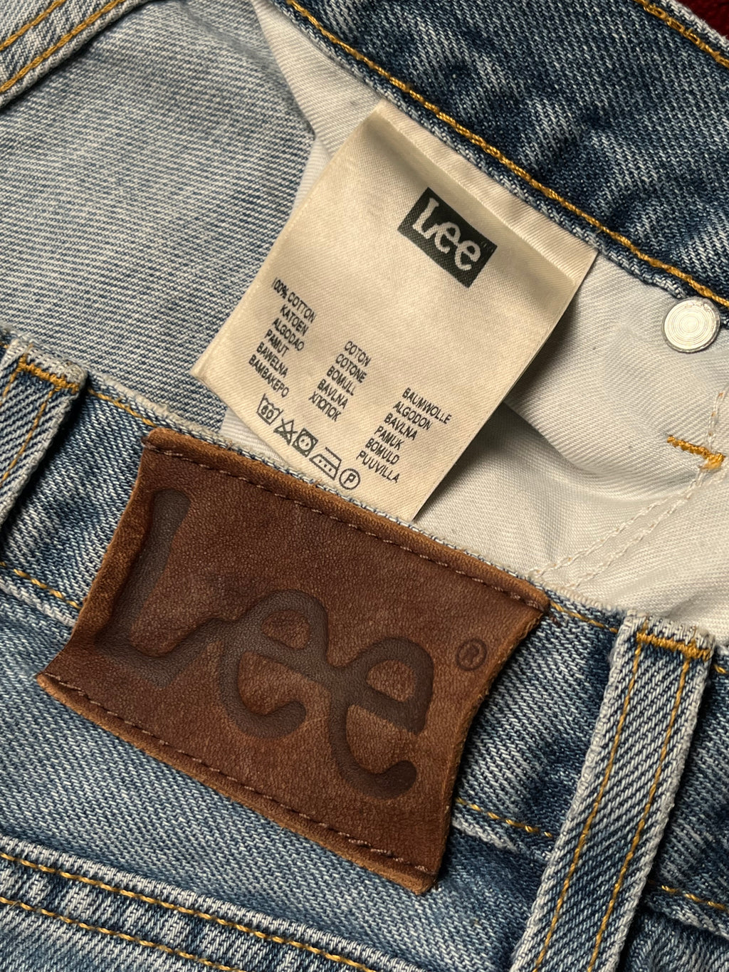 Lee Straight FIT Light WashED JEANS - 34