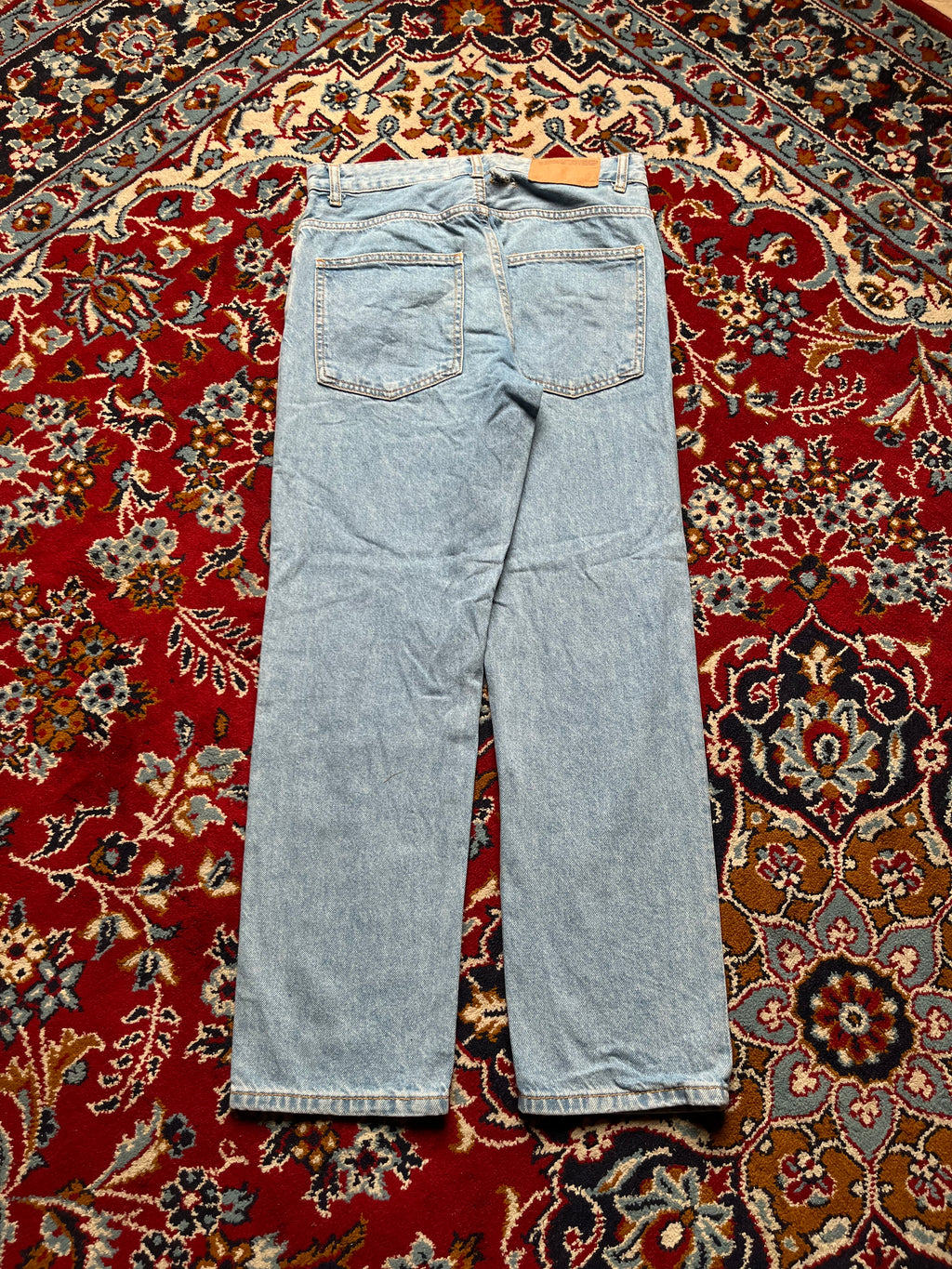 Pull & Bear Light WashED Straight FIT JEANS - 28