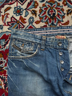 Vintage Dolce & Gabbana Straight FIT Distressed JEANS - 32
