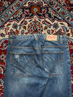 Vintage Dolce & Gabbana Straight FIT Distressed JEANS - 32
