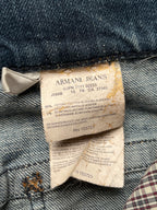 Armani Jeans Comfort Fabric Blue Straight BOOTCUT JEANS - 32