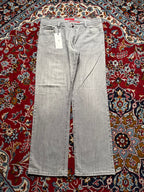 Pierre Cardin Mod Deauville Light Gray STRAIGHT Fit JEANS - 36