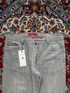 Pierre Cardin Mod Deauville Light Gray STRAIGHT Fit JEANS - 36