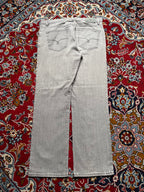 Pierre Cardin Mod Deauville Light Gray STRAIGHT Fit JEANS - 36