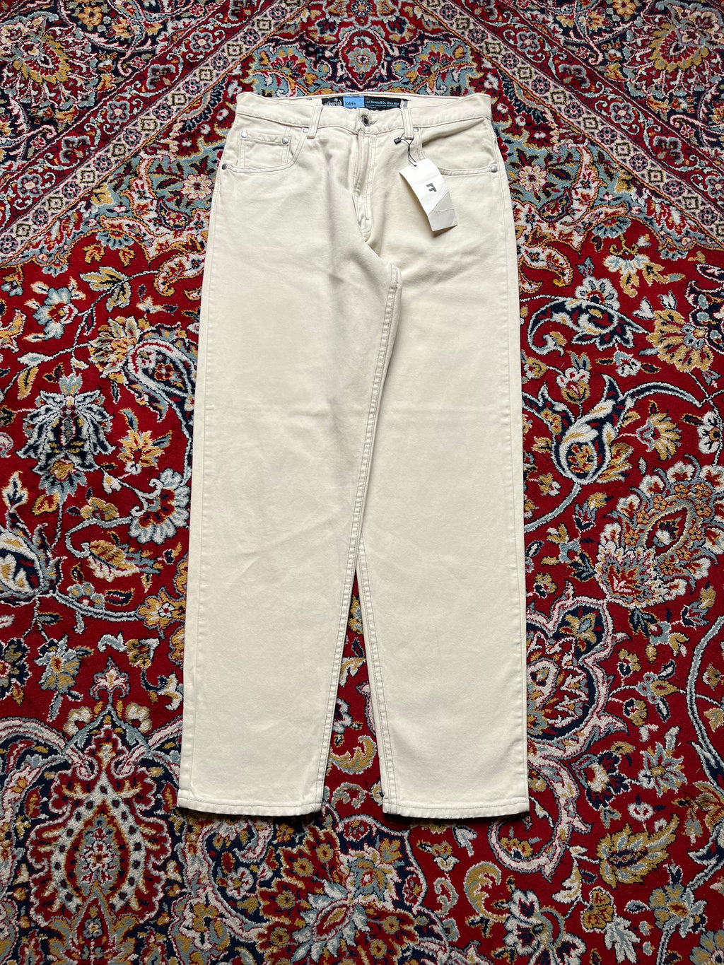 Levis SilverTab Loose Fit Cream Colored JEANS - 30
