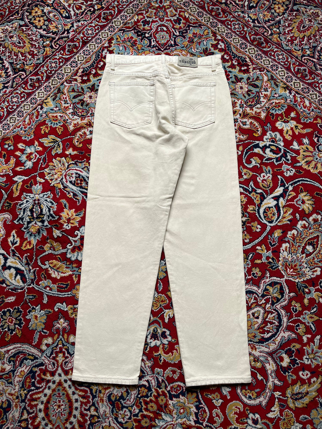 Levis SilverTab Loose Fit Cream Colored JEANS - 30