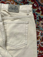 Levis SilverTab Loose Fit Cream Colored JEANS - 30