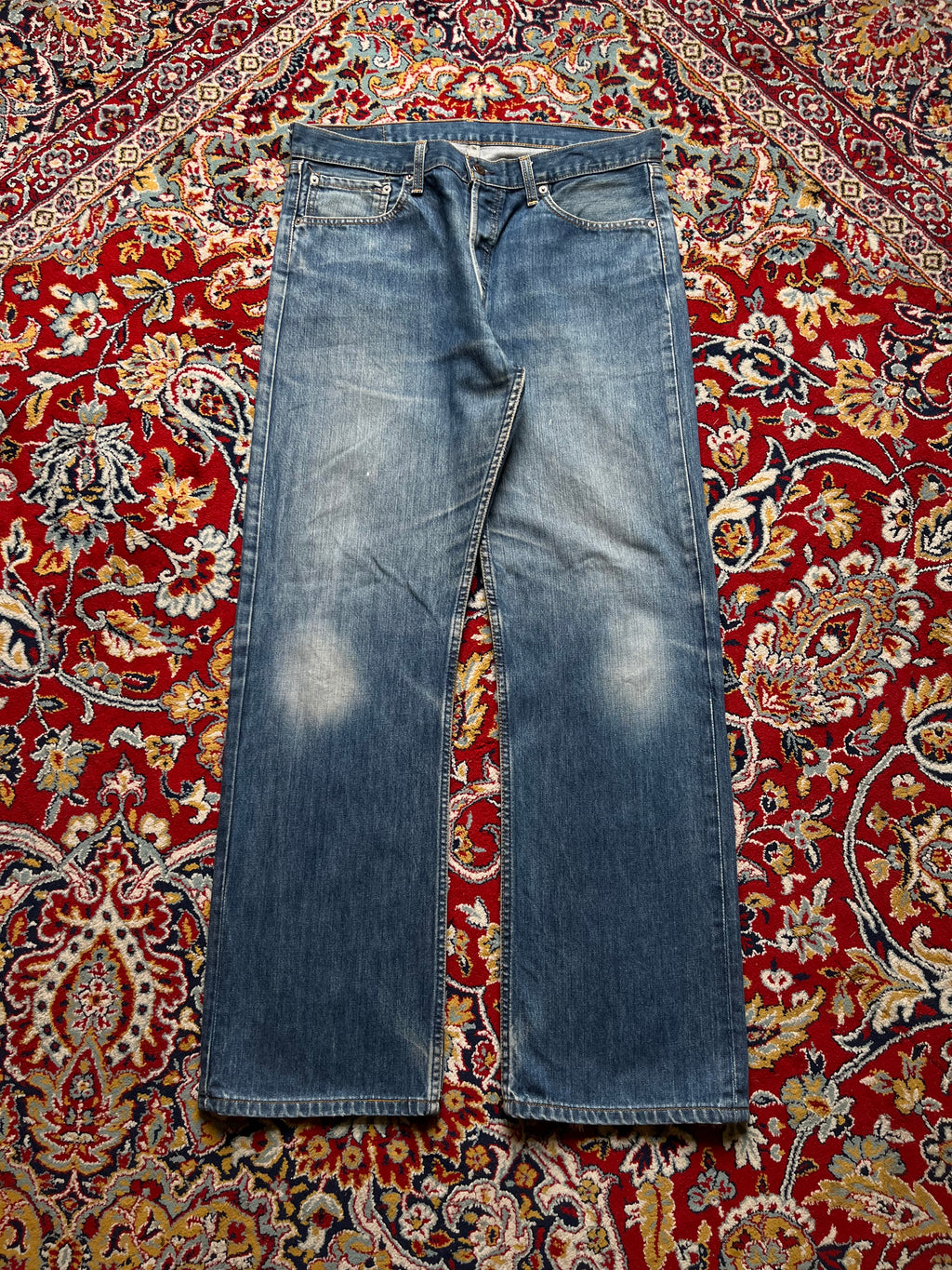 Levis 508 Blue Faded WashED Straight FIT JEANS - 34