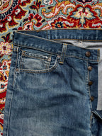 Levis 508 Blue Faded WashED Straight FIT JEANS - 34
