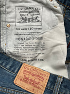 Levis 508 Blue Faded WashED Straight FIT JEANS - 34