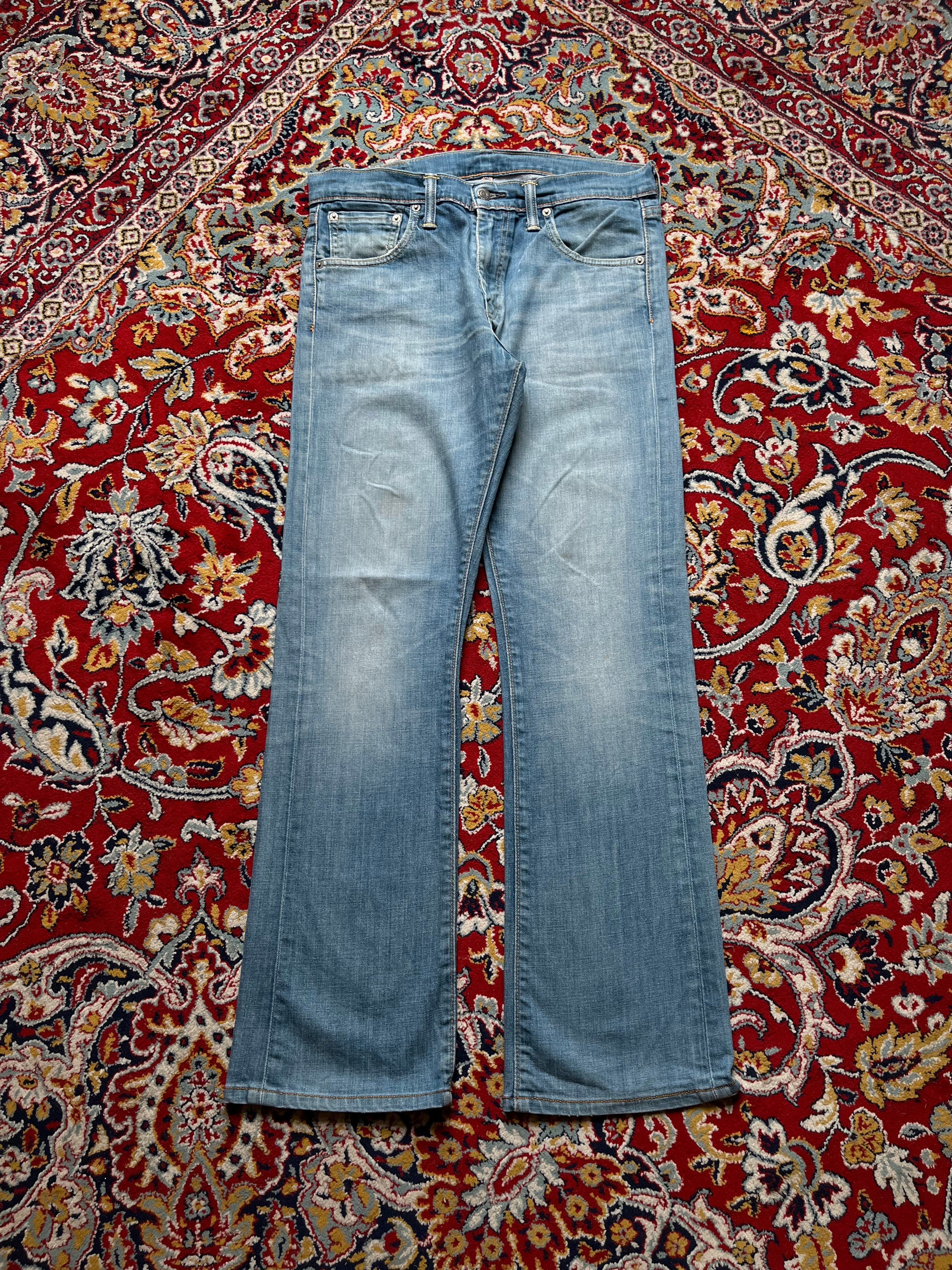 Levis 527 Faded Light WashED Bootcut JEANS - 32