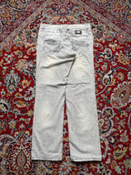 Vintage Dolce & Gabbana Gray Acid Wash Faded Straight FIT JEANS - 34