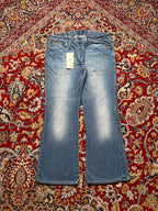 G-Star Raw 3301 Blue Faded Bootcut JEANS - 36