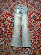 Vintage Levi's Flared Light WashED Faded JEANS - 26