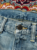 Vintage Levi's Flared Light WashED Faded JEANS - 26