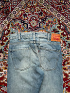 Vintage Levi's Flared Light WashED Faded JEANS - 26