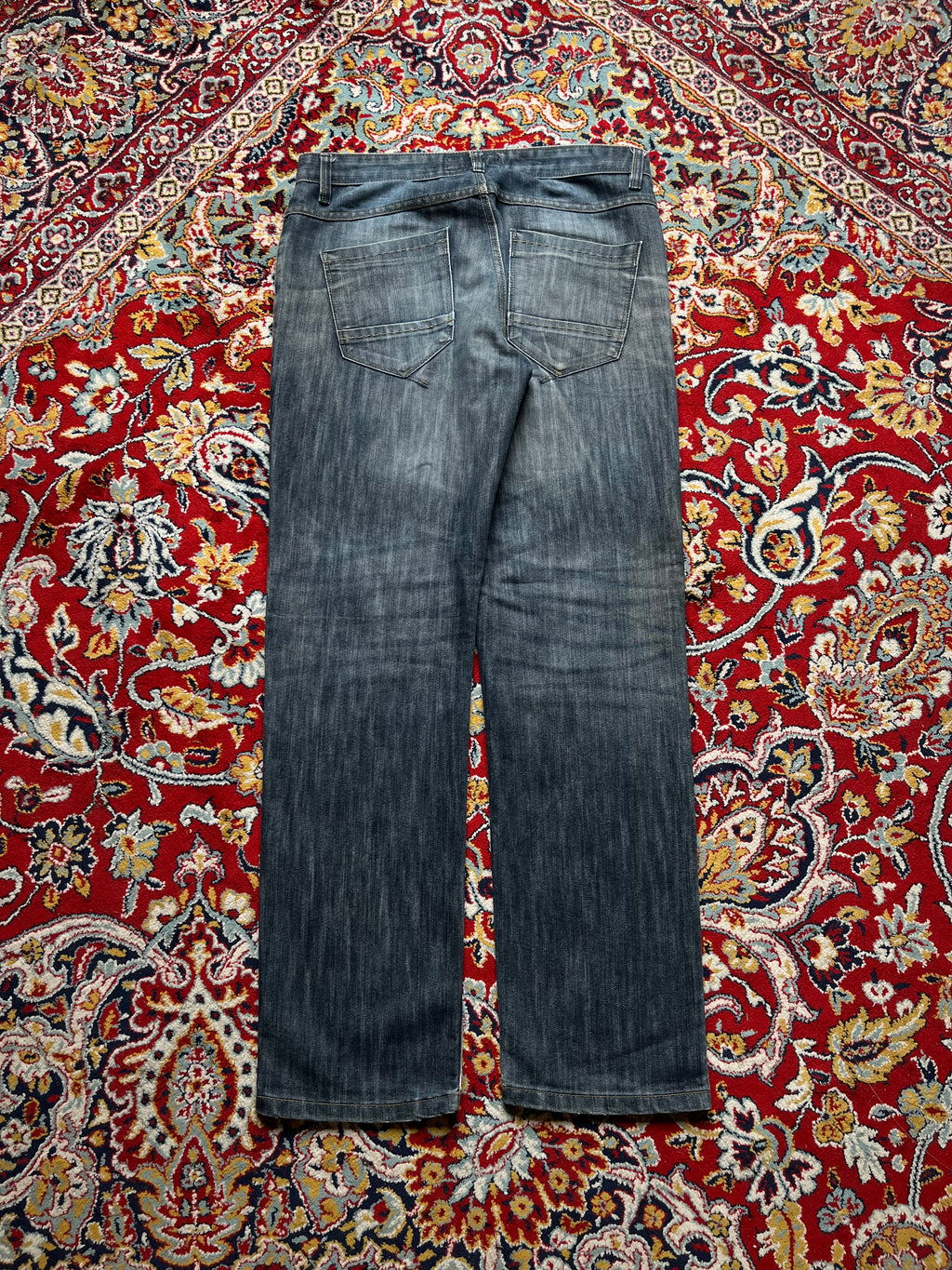 Next Straight FIT Blue WashED JEANS - 32
