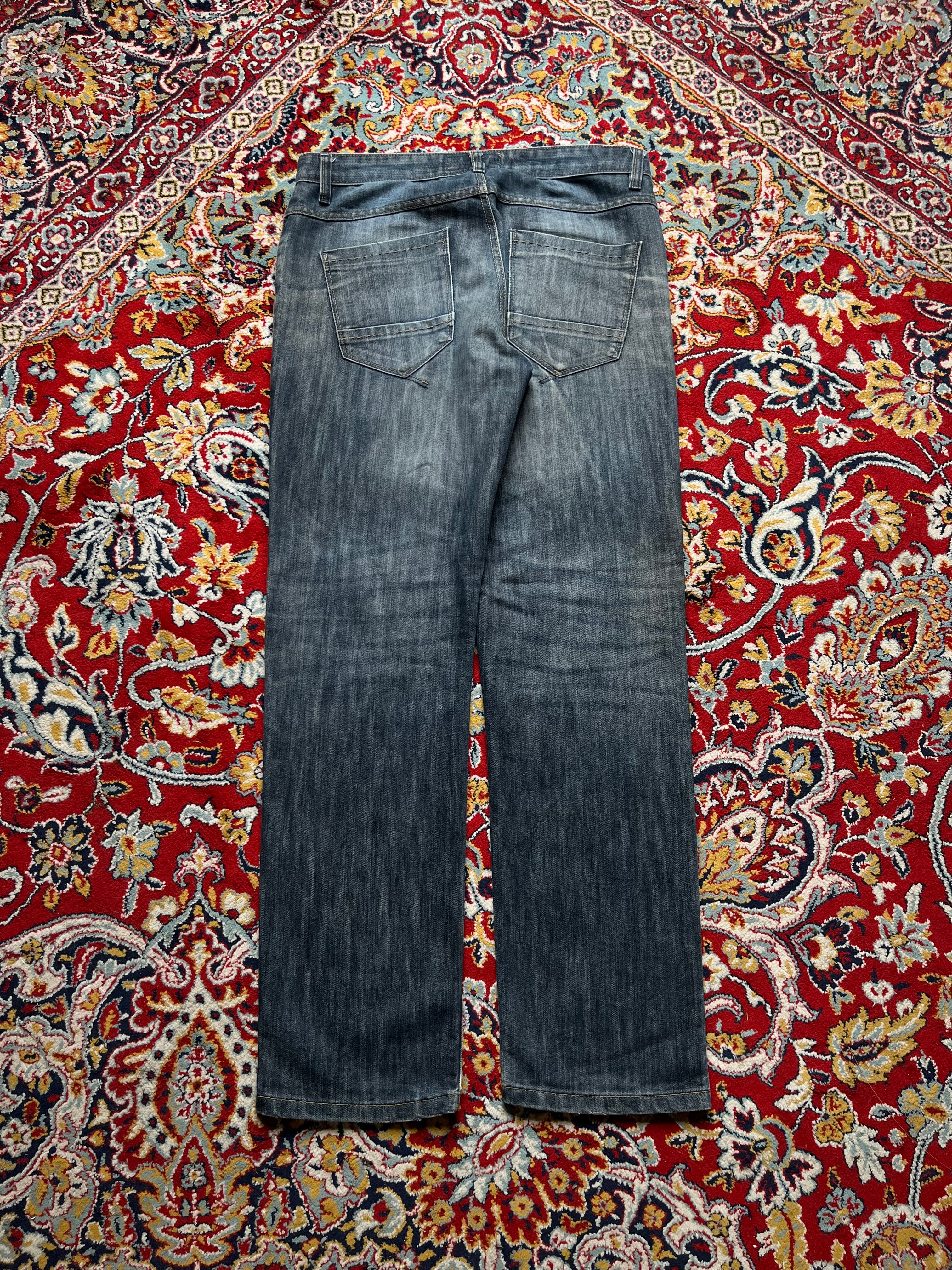 Next Straight FIT Blue WashED JEANS - 32