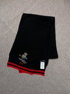 Polo Ralph Lauren Downhill Skier Bear Knit Muffler