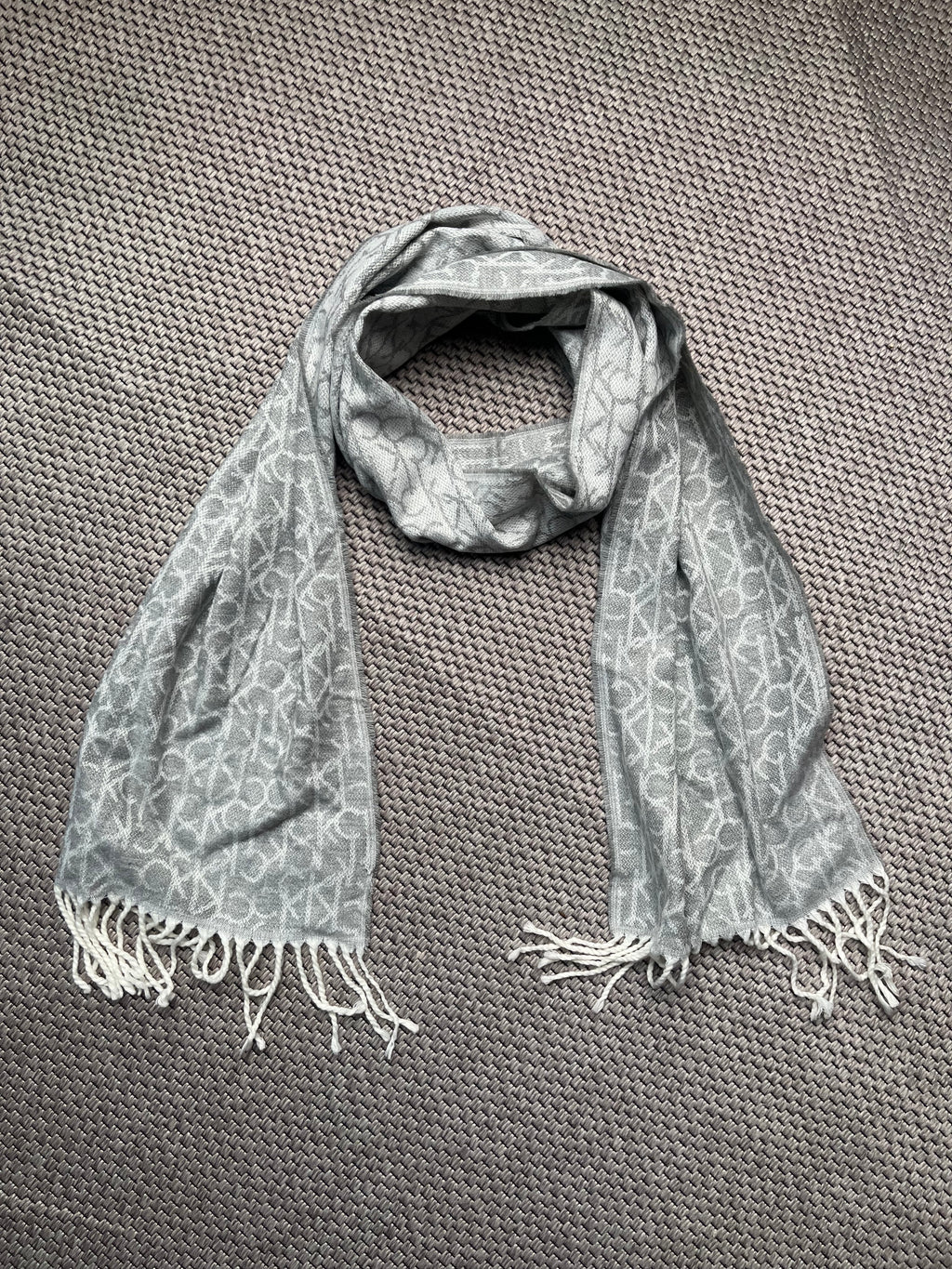 Calvin Klein Jacquard Scarf