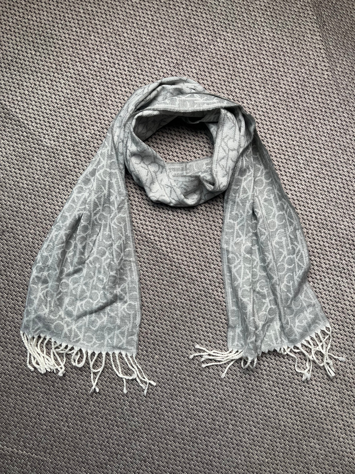 Calvin Klein Jacquard Scarf