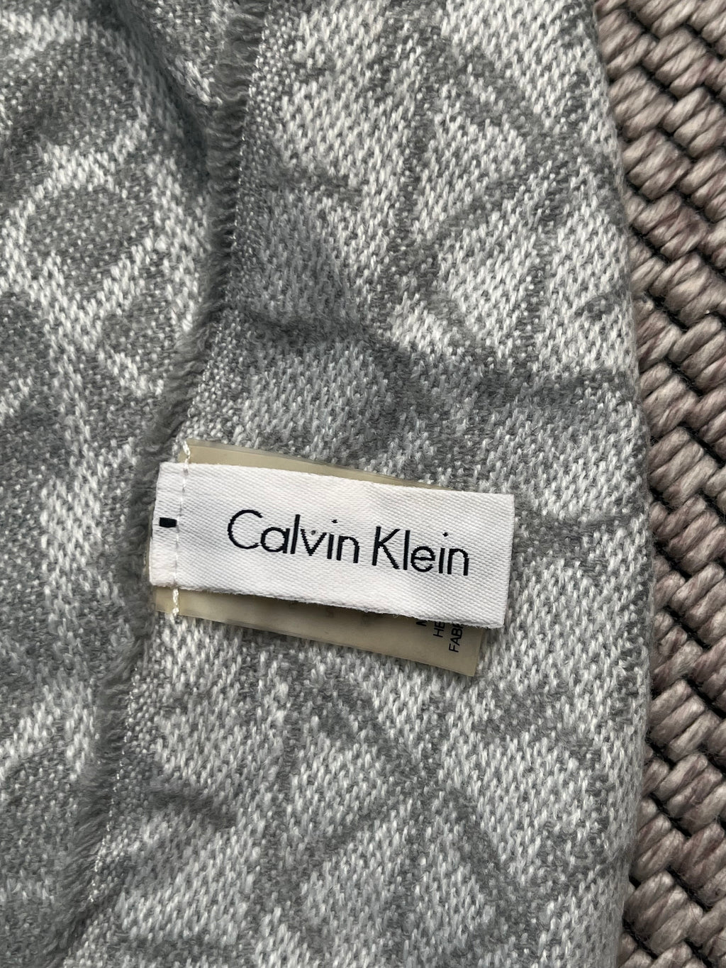 Calvin Klein Jacquard Scarf