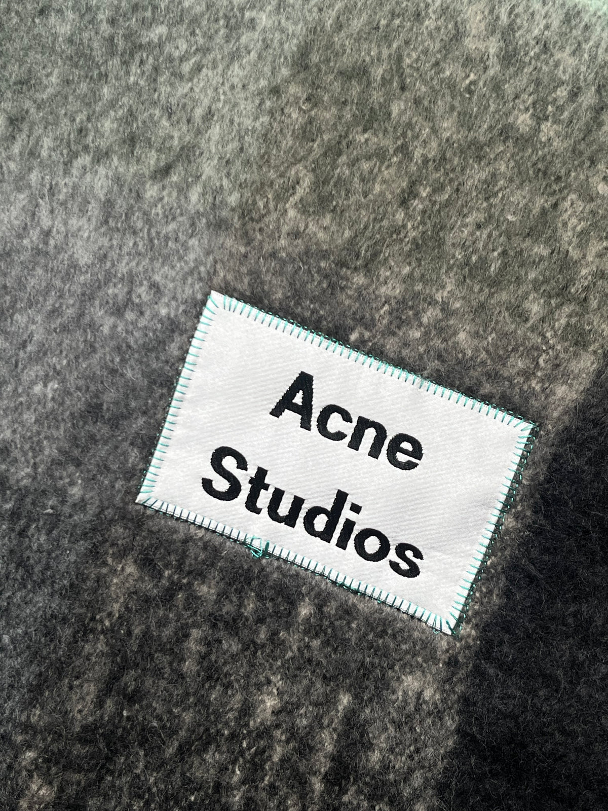 Acne Studios(NOT AUTHENTIC) Plaid Check Mohair Wool Scarf