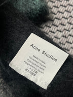 Acne Studios(NOT AUTHENTIC) Plaid Check Mohair Wool Scarf