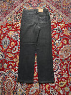 Vintage Orange Tab Levi's Faded Black Straight FIT Jeans - 30