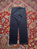 AJ Armani Jeans Men's Navy Blue Straight FIT Cotton Pants - 34