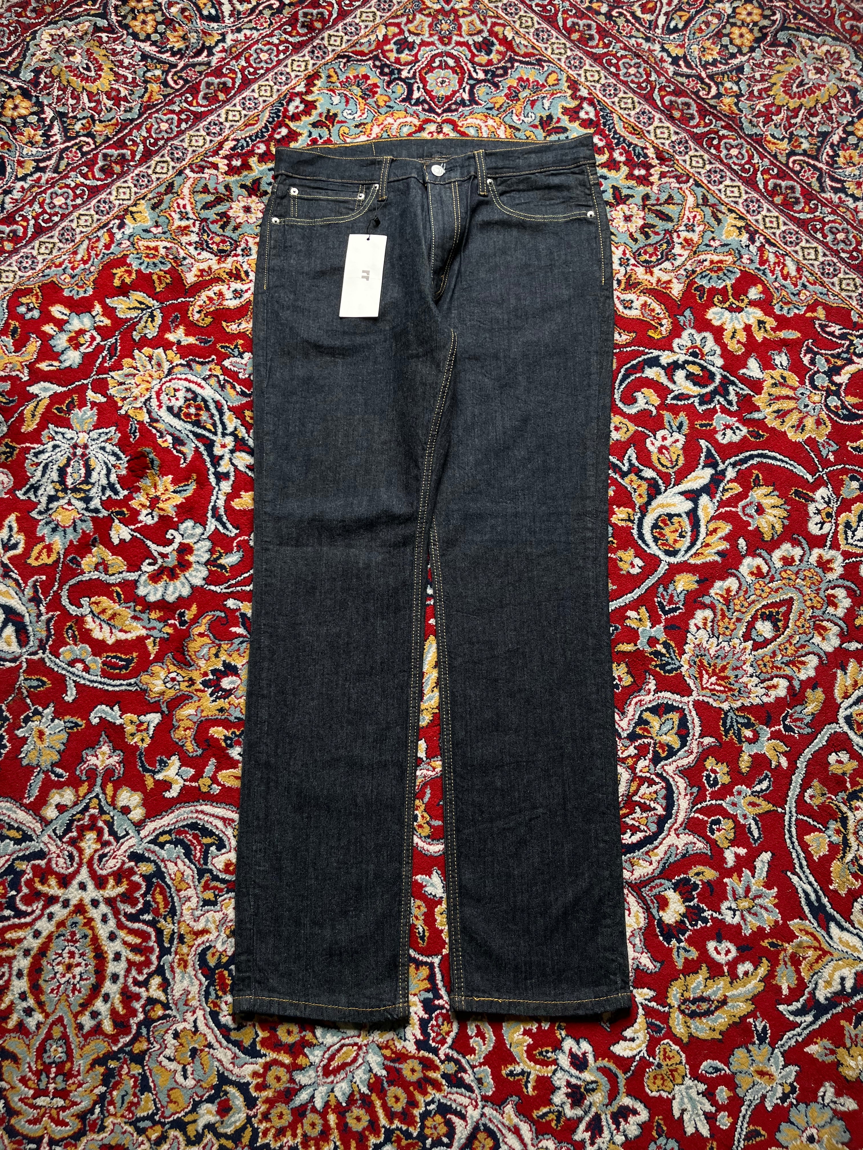 Levi's 511 Slim Fit Rigid Indigo Dark WashED Premium Jeans - 34