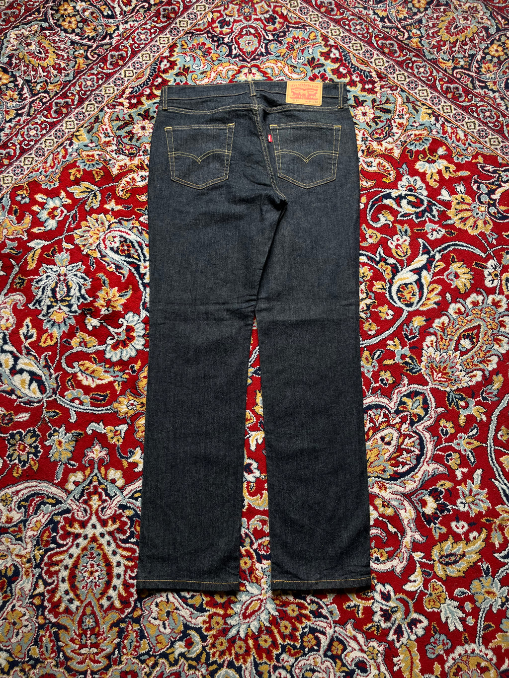Levi's 511 Slim Fit Rigid Indigo Dark WashED Premium Jeans - 34