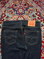Levi's 511 Slim Fit Rigid Indigo Dark WashED Premium Jeans - 34